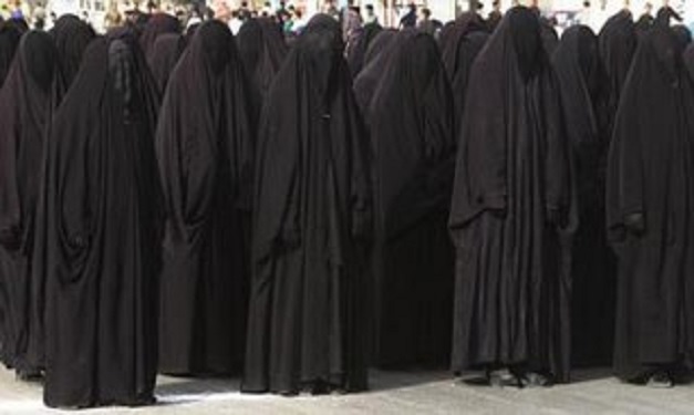 Image result for Muslim women in burkas